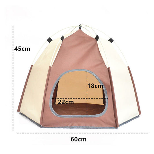 Fashion hexagon pet tent