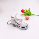 Mini Canvas Shoe Keychain Bag Clothing Pendant