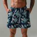 Digital Printing Beach Hawaiian Shorts Men