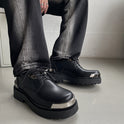 Ins British Style Thick Bottom All-match Casual Leather Shoes