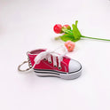 Mini Canvas Shoe Keychain Bag Clothing Pendant