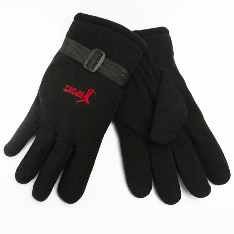 Ladies winter warm and windproof gloves for cold