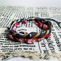 Colorful Ropes Carrying Strap D200 Ethnic Style Woven Bracelet