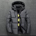 Hooded thick warm jacket