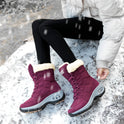 Snow Boots Girls Flat Heels