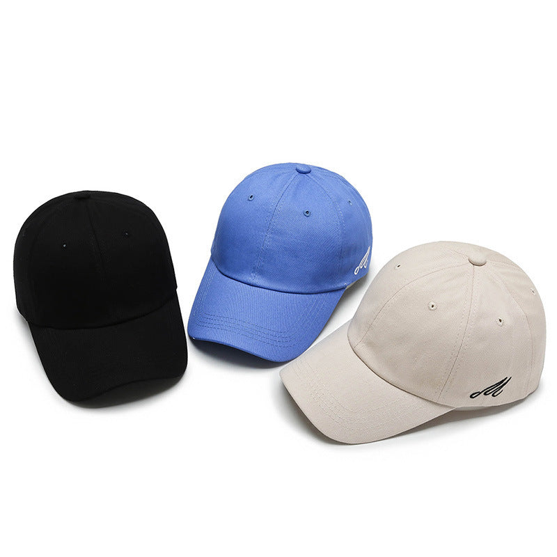 Men's Embroidery Polyester Cotton Sun-proof Baseball Cap For Traveling