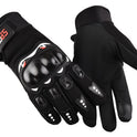 Protective shell motorcycle gloves