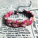 Colorful Ropes Carrying Strap D200 Ethnic Style Woven Bracelet