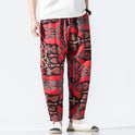 Chinese style small foot lantern nine pants