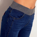 High waist and small feet pencil pants