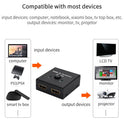 HDMI two-way two in one out switch