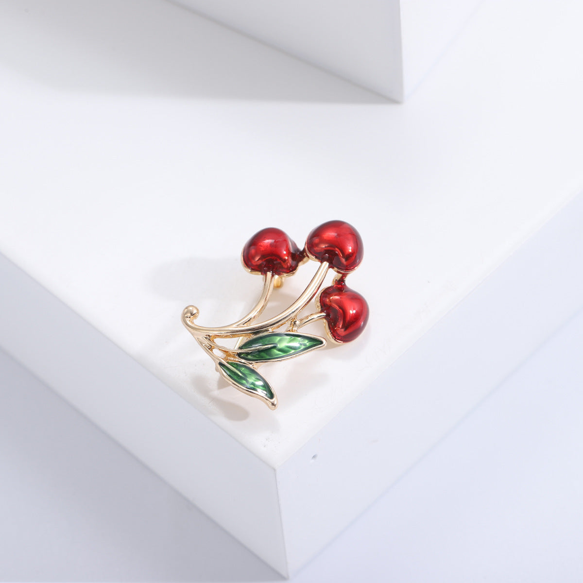 Clothing Accessories Clothing Brooch Red Dripping Cherry