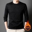 Autumn And Winter Fleece Lined Padded Warm Keeping Fashion Men's Sweater