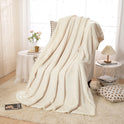 Sherpa Lambswool Thickened Double Layer Flannel Blanket