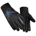 Men's And Women's Touch Screen Winter Fleece-lined Skiing Non-slip Bicycle Motorcycle Warm Gloves