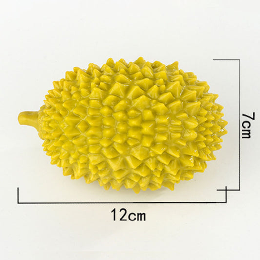 Durian-shaped Chewing Toys For Dogs Squeaky Toys Beautiful Fruits Tooth Cleaning And Training For Puppies Small And Medium Pets