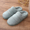 Cotton Slippers Ladies Winter Home Non-slip