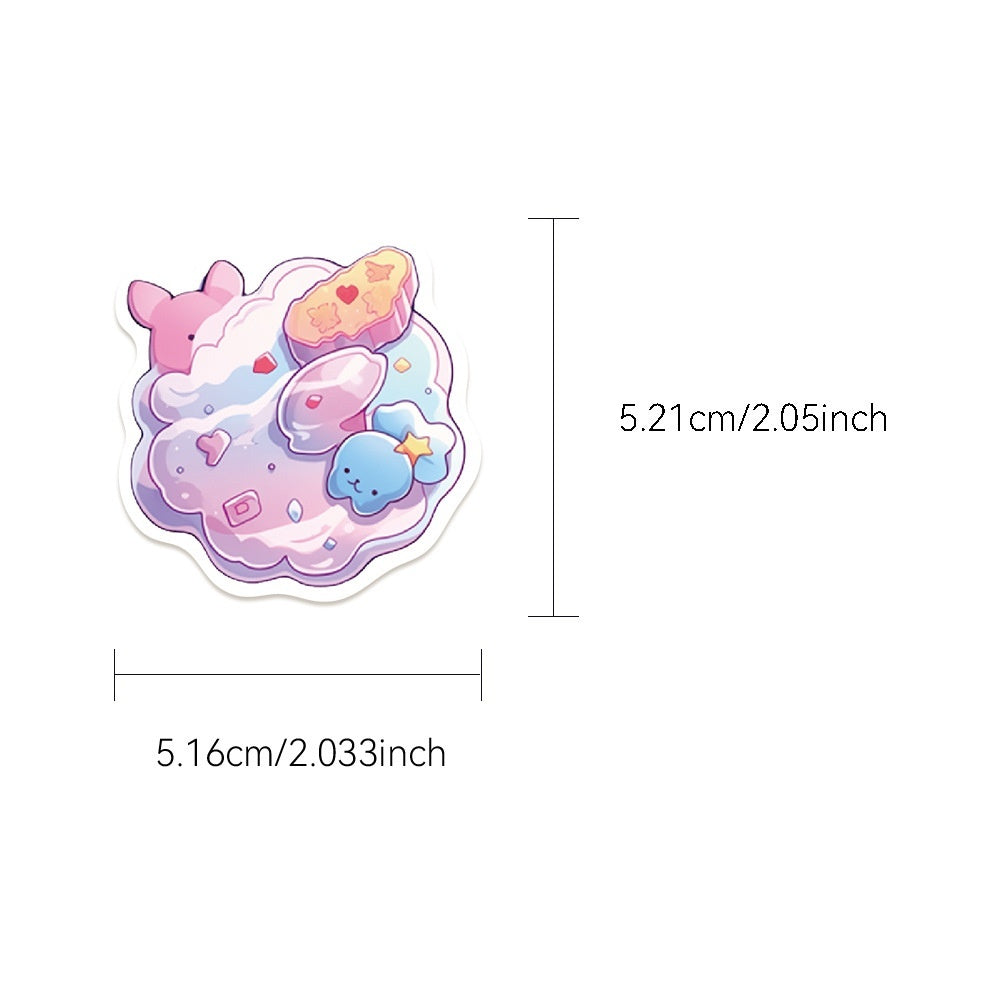 Cute Candy Small Items Decorative Waterproof Stickers