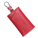 Large Capacity Real Leather Car Key Case