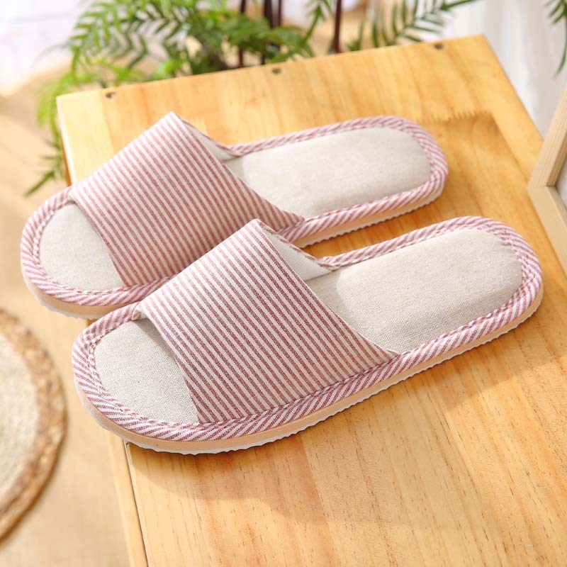 Women's Summer Linen Indoor Slippers