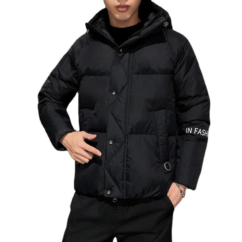 Men's Bakery Coat Cotton Short Winter Jacket