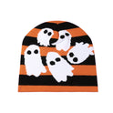 Halloween Stripes Knitted Hat Men And Women