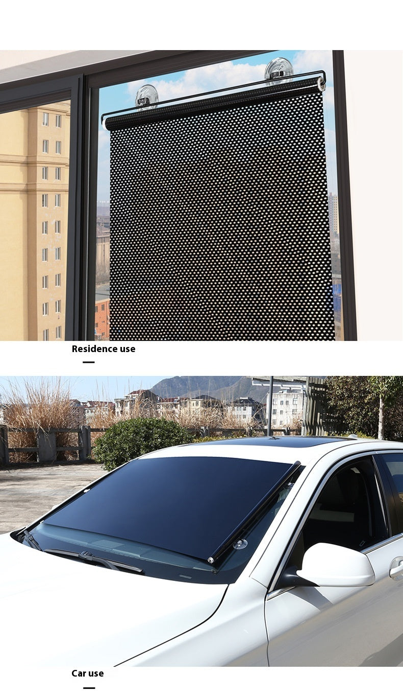 Household Window Sun Protection Punch-free Shading Balcony Shutter