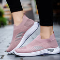 Women's New Style Breathable Fly Woven Casual Soft Sole Cloth Shoes