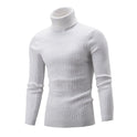 Men's Turtleneck Long Sleeve Sweater Casual Sweater Top