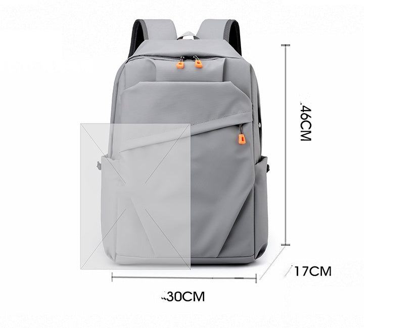 Men's Commuter Computer Bag USB Charging Student Fashion