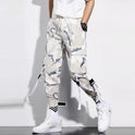 Thin Camouflage Overalls Men's Trendy Loose Multi-pocket Casual