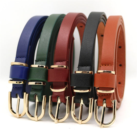 Ladies Fashion Pin Buckle Belt