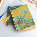 Retro Famous Painting Lined Antique Hand Ledger