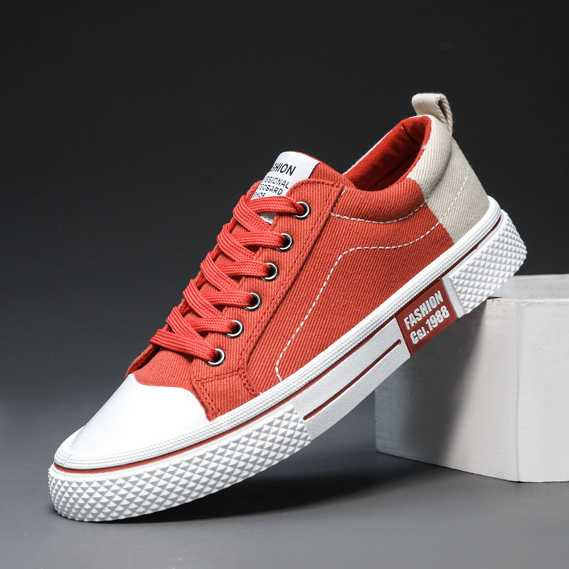 New Versatile Casual Low-top Men's Sports Canvas Shoes