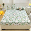 Dust Mattress Protective Cover Three-piece Bed Sheet Set