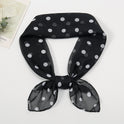 Chiffon Small Silk Scarf Breathable Sun Protection Printing