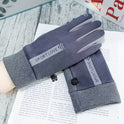 Men's And Women's Touch Screen Riding Full Finger Gloves