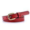 Genuine Genuine Cowhide Vintage Women's Belt