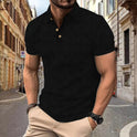 European And American Casual Lapel Short Sleeve