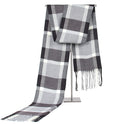 Men's Fashion Casual Plaid Artificial Cashmere Scarf