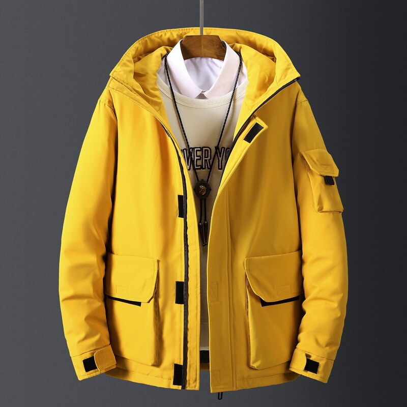 Workwear Down Cotton-padded Coat Winter Loose Trendy Men's Casual