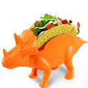 Food Grade Dinosaur Shape Plastic Food Holder Cornmeal Burritos Holder Taco Holder Food Display Holders Kitchen Food Rack Shell