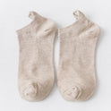 Heart embroidery sock sock casual cotton socks woman