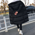 Men's winter long slim cotton coat