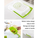 Kitchen drain cutting board