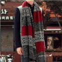 Knitted long scarf