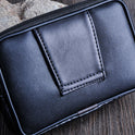 Double zip flap wallet