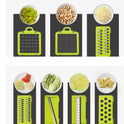 Multifunctional Vegetable Cutter Home Kitchen Slicing And Dicing Fruit Artifact