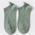 Heart embroidery sock sock casual cotton socks woman