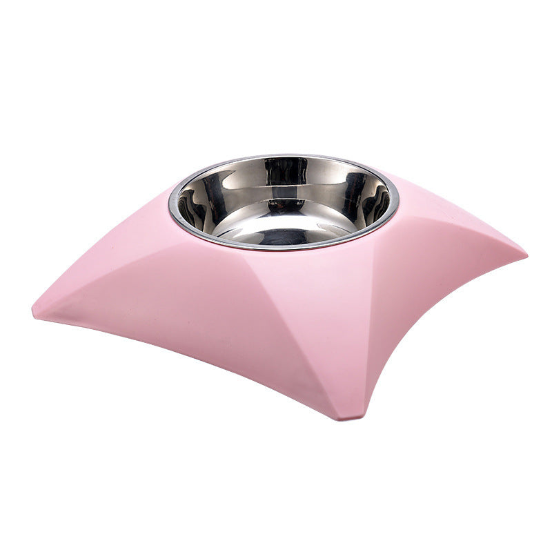 Single Bowl Cat Bowl Dog Bowl Pet Bowl Dog Plastic Bowl